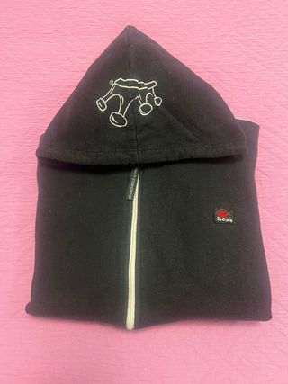 Sudadera Sin Ozono Retro Vintage Negra