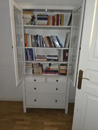 Preciosa Vitrina blanca Ikea