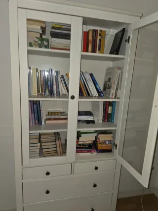 Preciosa Vitrina blanca Ikea