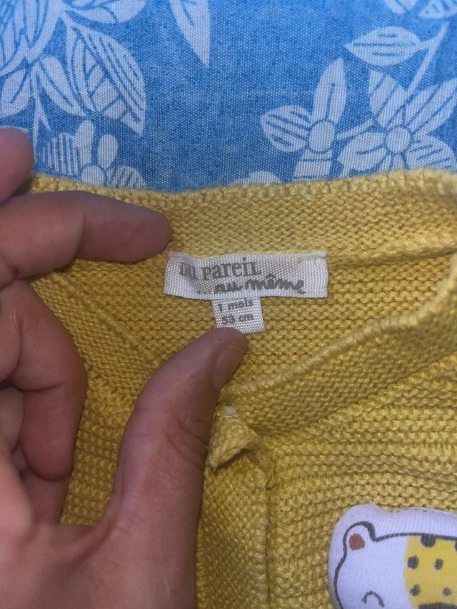 Chaleco Du Pareil au Même Talla 1 mes