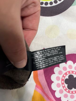 Bandana triangular de lana Zara