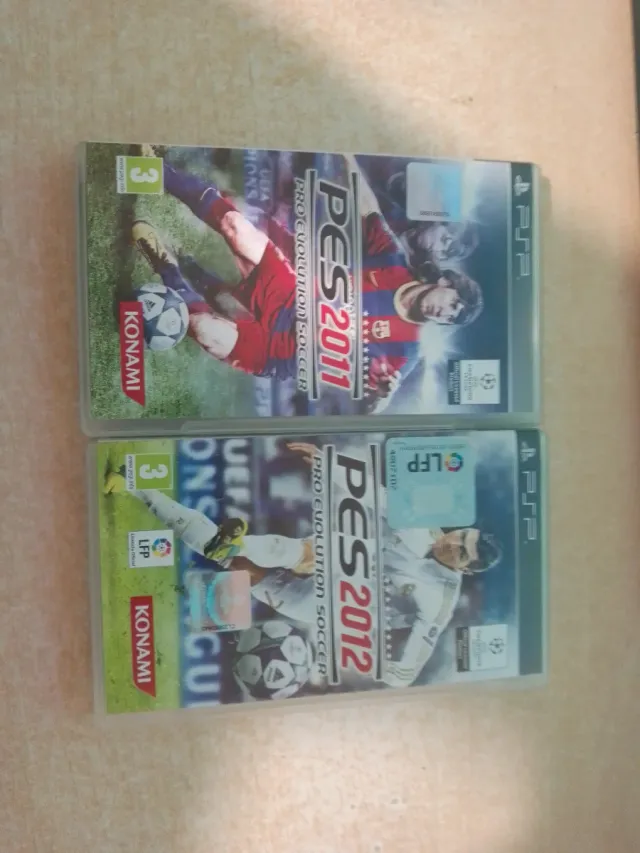 PES 2011 y PES 2012 PSP