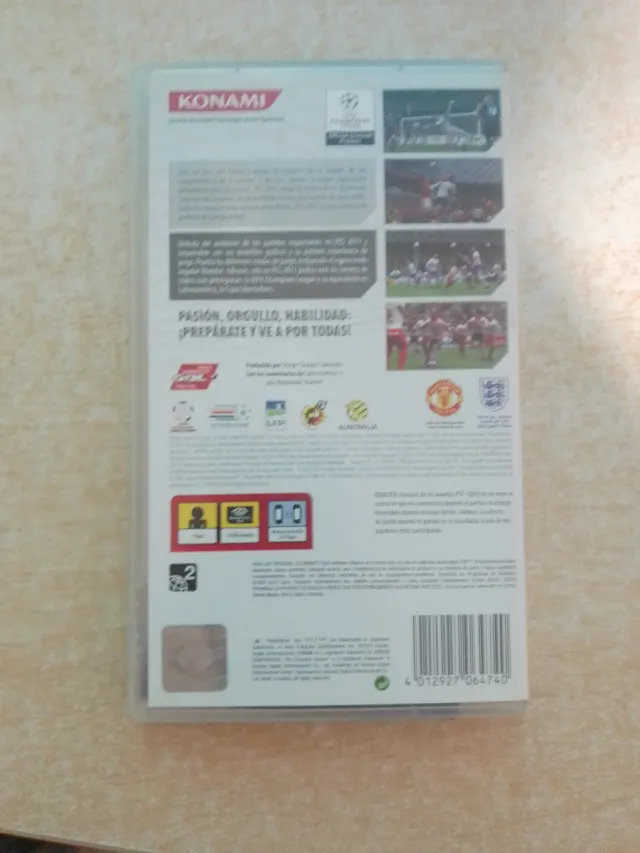 PES 2011 y PES 2012 PSP