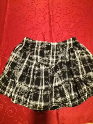 Conjunto Camisa y Falda Cuadros