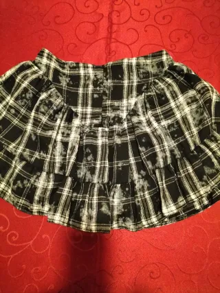 Conjunto Camisa y Falda Cuadros