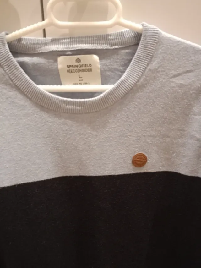 Jersey Springfield Talla L Color azul