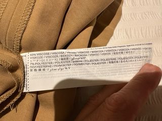 Falda larga Mango marrón