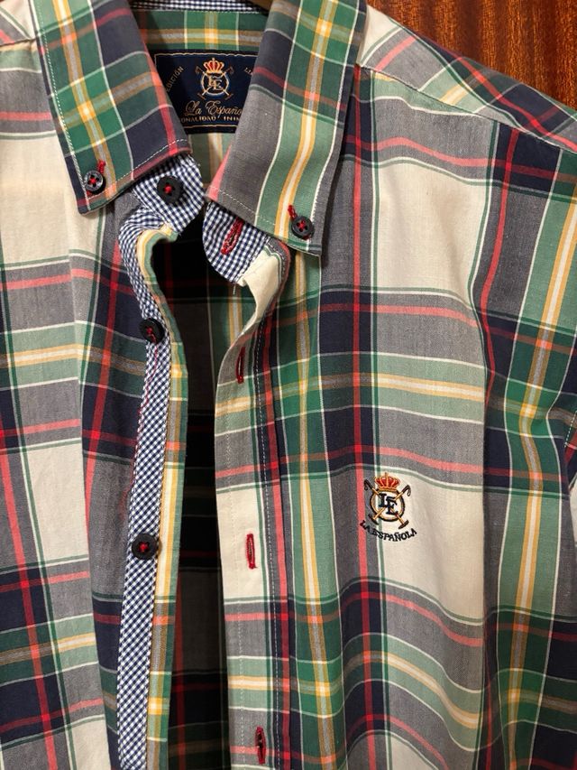 Camisa Talla M La Española Cuadros