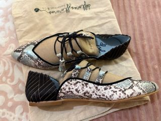 Defloresyflorefos Bailarinas estampado pitón