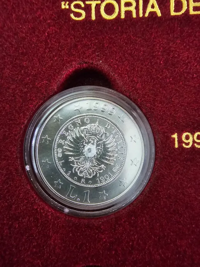 Cofanetto Storia della Lira FDC - 1999+2001