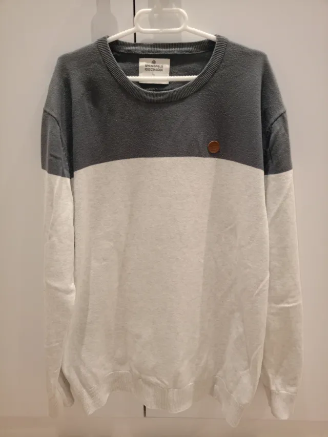 Jersey Springfield gris talla L
