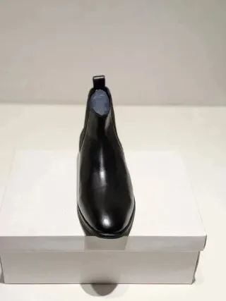 Stivaletti Chelsea Dreimaster Uomo Neri Nuovi