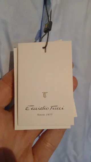 Camisa Euicio Tucci Azul