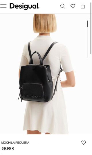 Mochila Desigual Negra