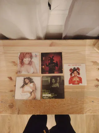 Lote 5 CDs Janet Jackson R&B Soul