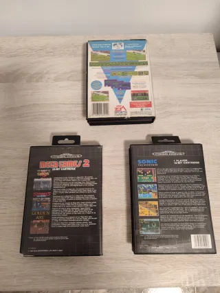 Lote 3 Juegos Mega Drive