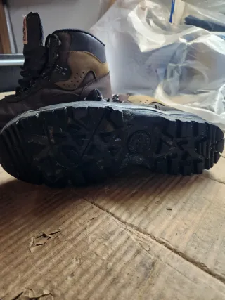 Botas Notton Marrones y Beige.