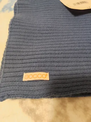 Conjunto Gocco Gorro y Bufanda Azul
