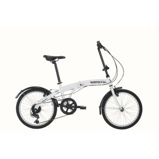 Bicicleta Plegable Wayscral Blanca