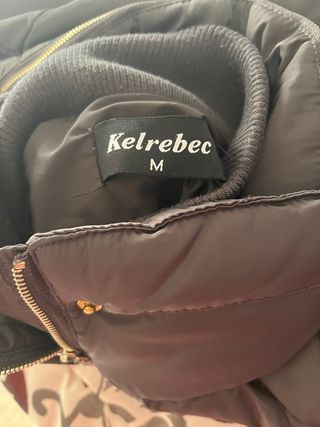 Cazadora acolchada negra