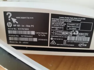 Computer All-in-One HP Bianco