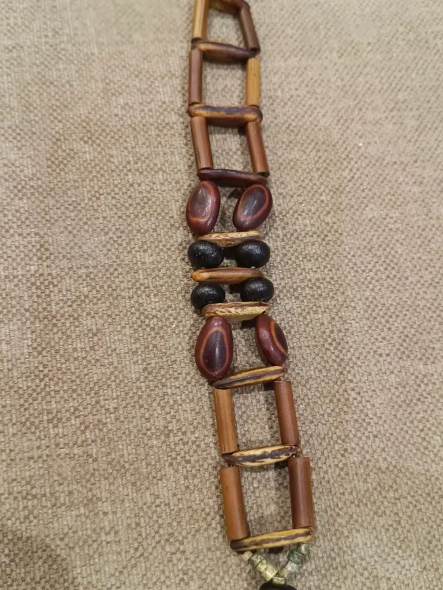 Pulsera semillas Costa Rica artesanal
