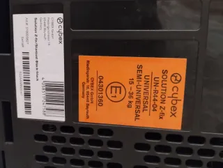 Silla Cybex Z-fix, grupo 2-3, 15-36kg