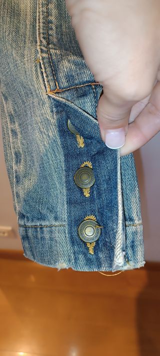 Chaqueta vaquera TAF DENIM azul