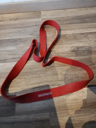 Cinta elastica Decathlon rossa