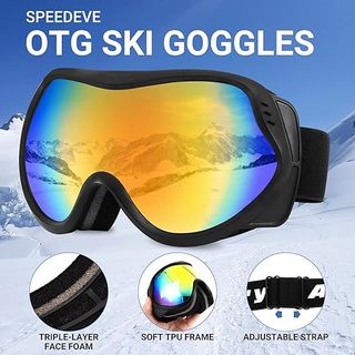 NUEVAS Gafas Esquí OTG Snowboard Anti Niebla UV