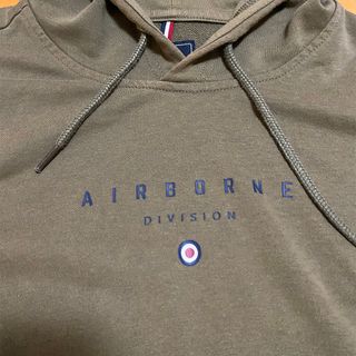 Keyup Felpa con Cappuccio L Khaki Airborne Basic