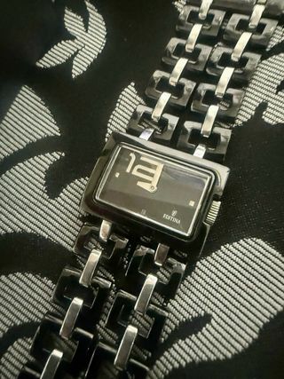 Reloj Festina Negro y Plateado