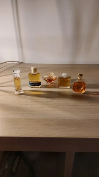Lote di 5 profumi miniatura vintage