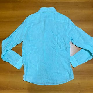 Markup Camicia Lino M Verde Acqua Casual Playa