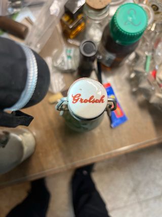 Lotto di 6 bottiglie antiche anni '50-'60