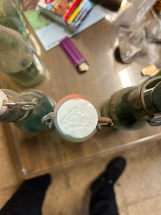 Lotto di 6 bottiglie antiche anni '50-'60