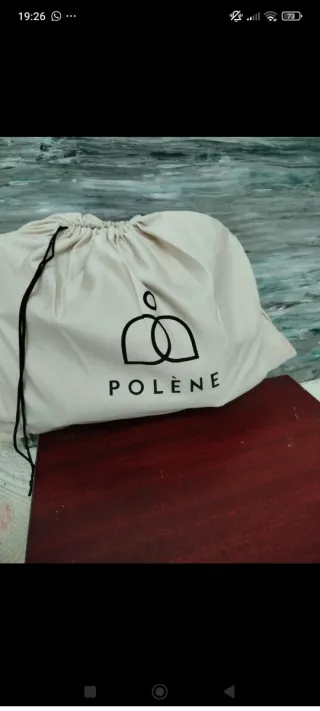 Bolso Polène Camel Cuero