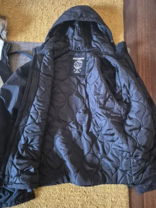 Pack 2 Parkas Negras Talla XS