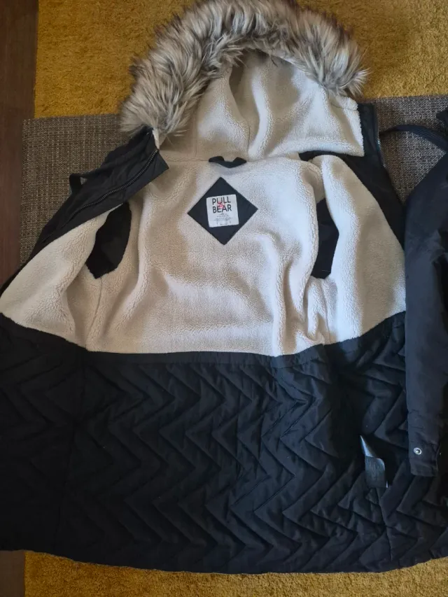 Pack 2 Parkas Negras Talla XS