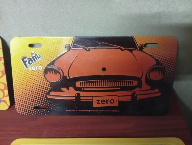 4 Carteles Metálicos Vintage Fanta