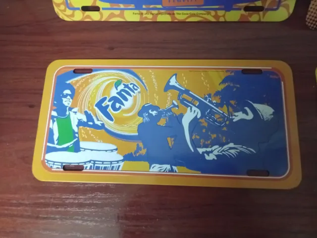4 Carteles Metálicos Vintage Fanta