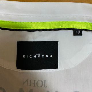 John Richmond Camicia Logo Spalle Ricamate 16