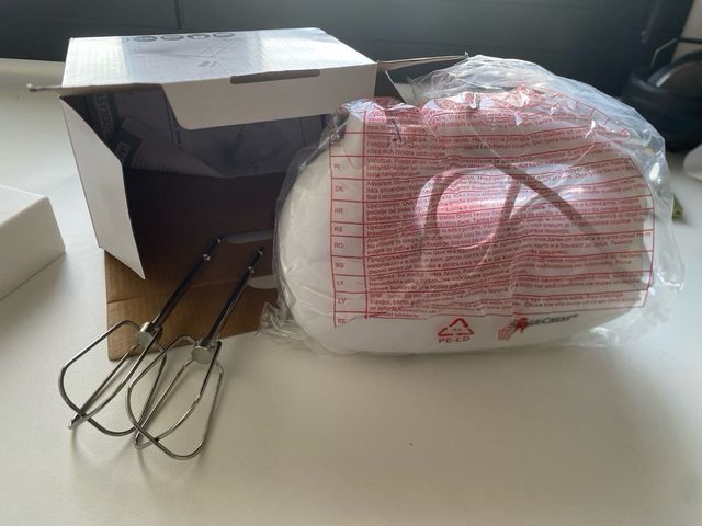 Batidora SilverCrest Eléctrica 120W y mini batidor