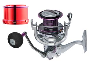 2 Bobinas carrete pesca N.10 SPINITX-surf 8700DP