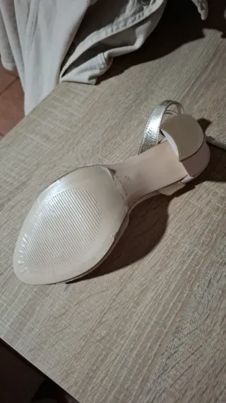 Sandalias CALENDA BY MASTAN piel rosa y doradas