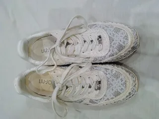 Zapatillas Liu Jo Blancas Brillantes Talla 39