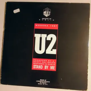 LP U2 Stand By Me Modena 1987
