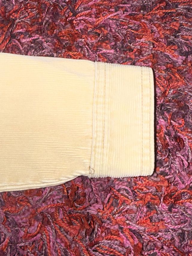 Chaqueta Pana Vintage Beige