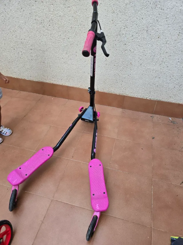 Patinete  rosa