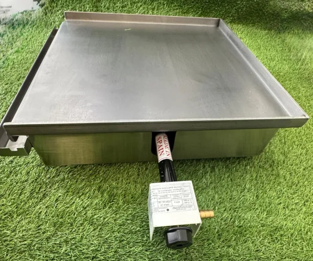 Plancha de gas profesional.